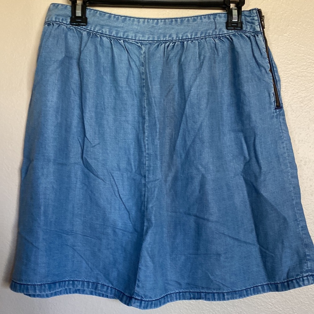 Madewell Blue Denim Skirt - Picture 4 of 7